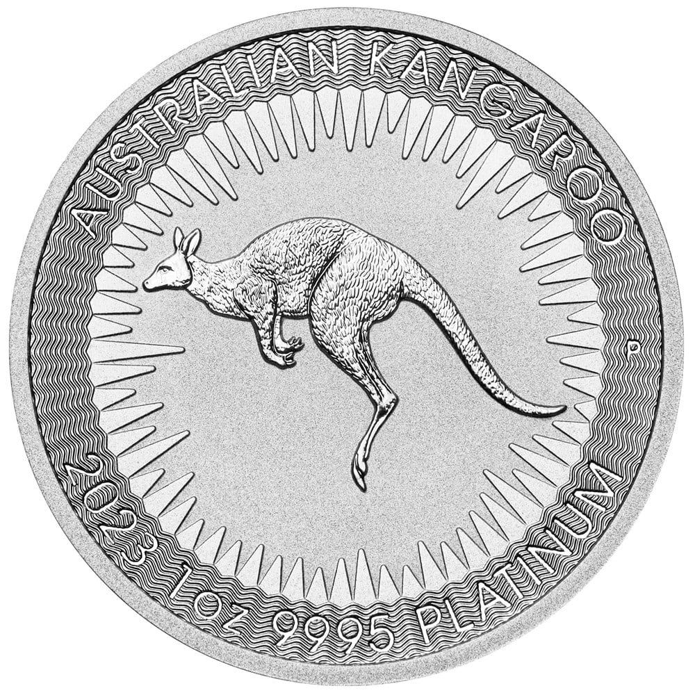 1oz Perth Mint Platinum Kangaroo (2023)