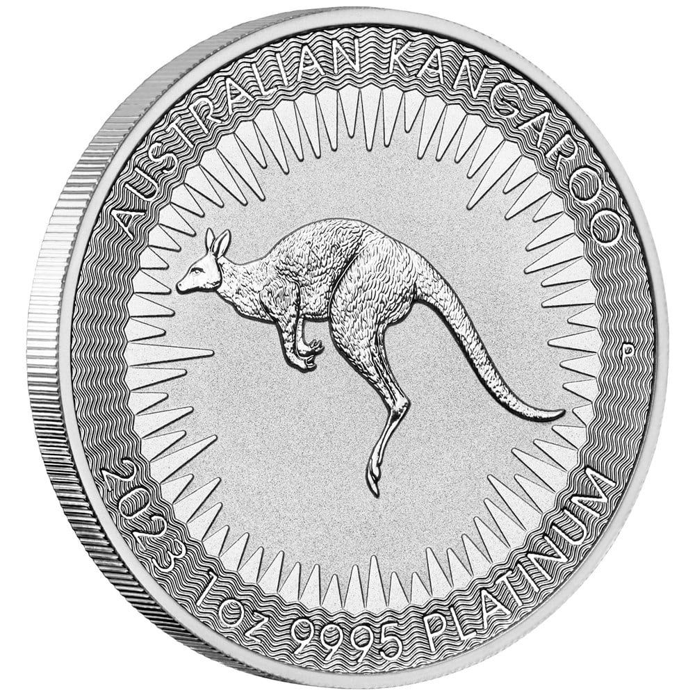 1oz Perth Mint Platinum Kangaroo (2023)-2