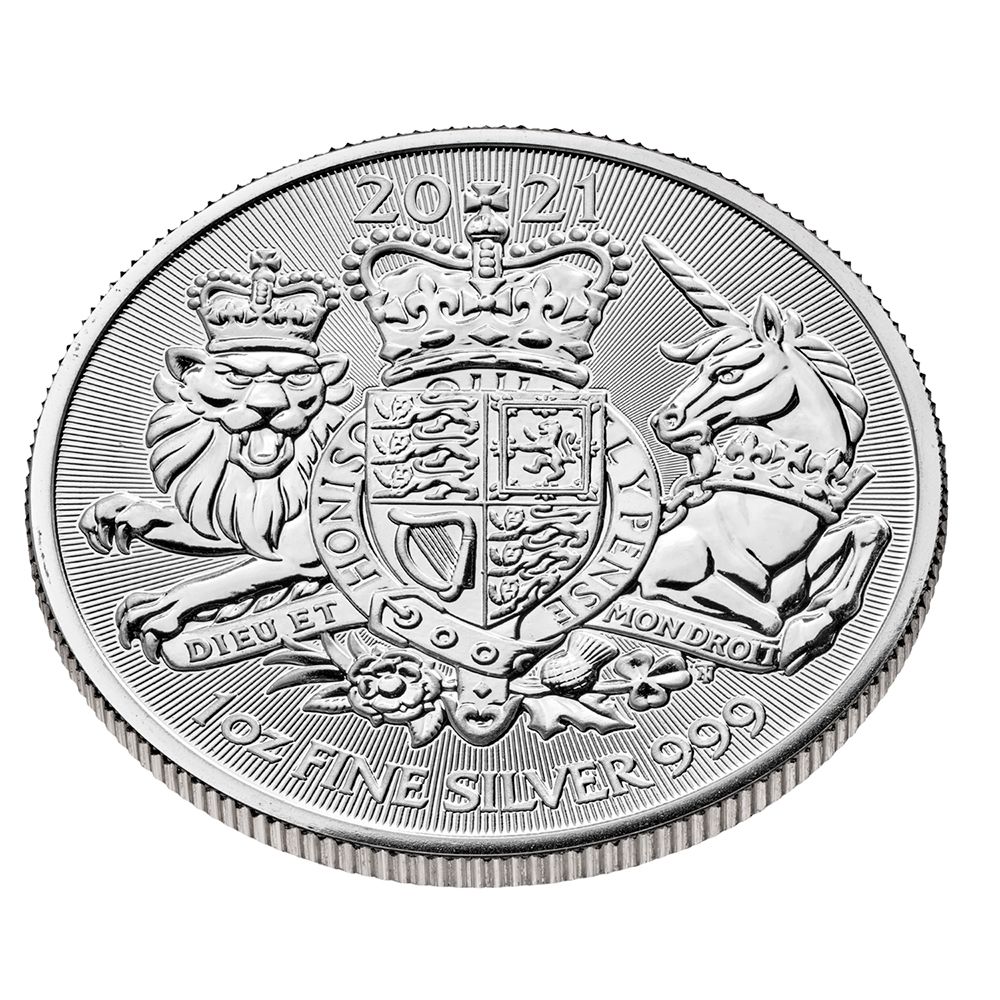2021 1oz Silver The Royal Arms Bullion Coin