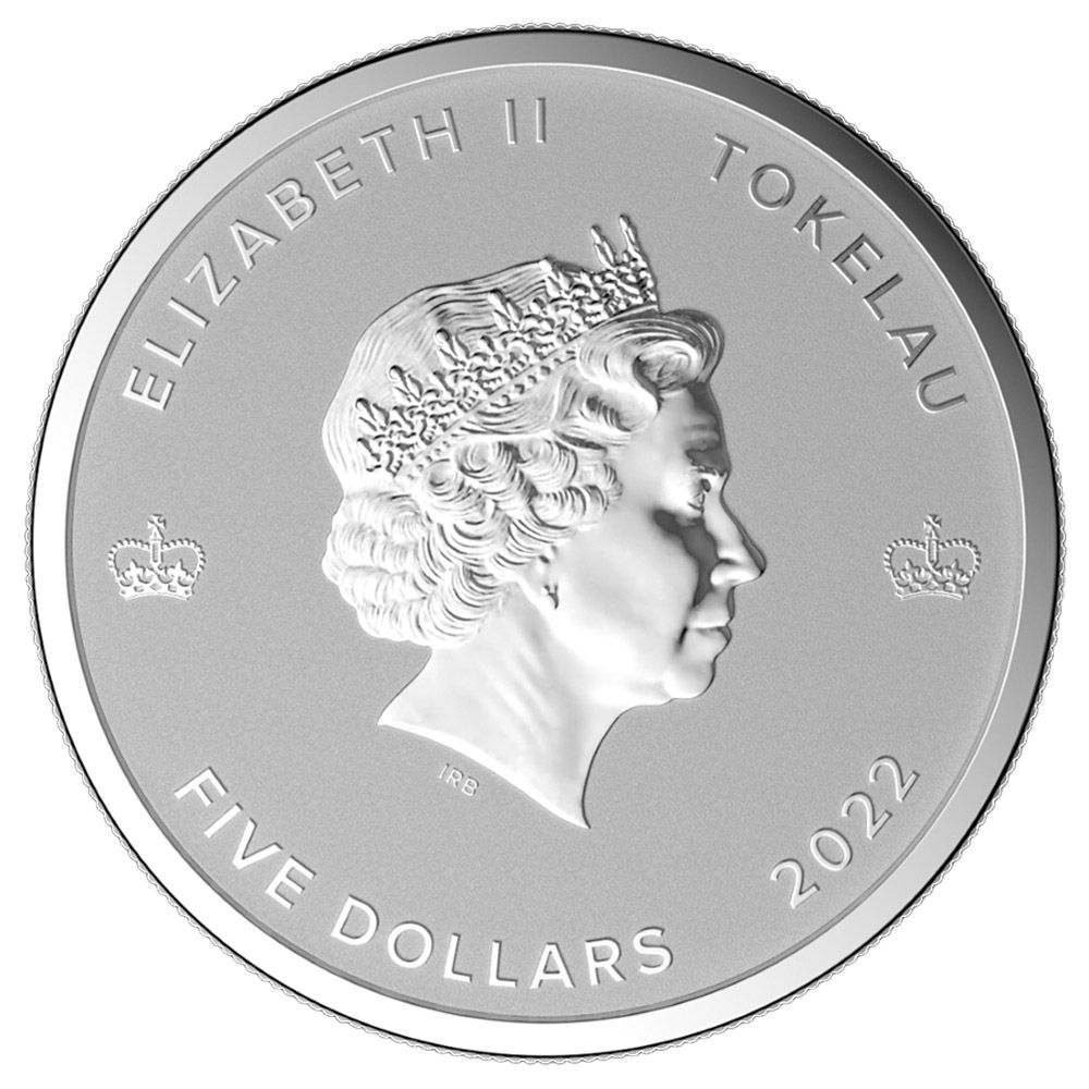 1oz Silver Stag Coin 2022 (Type 2)