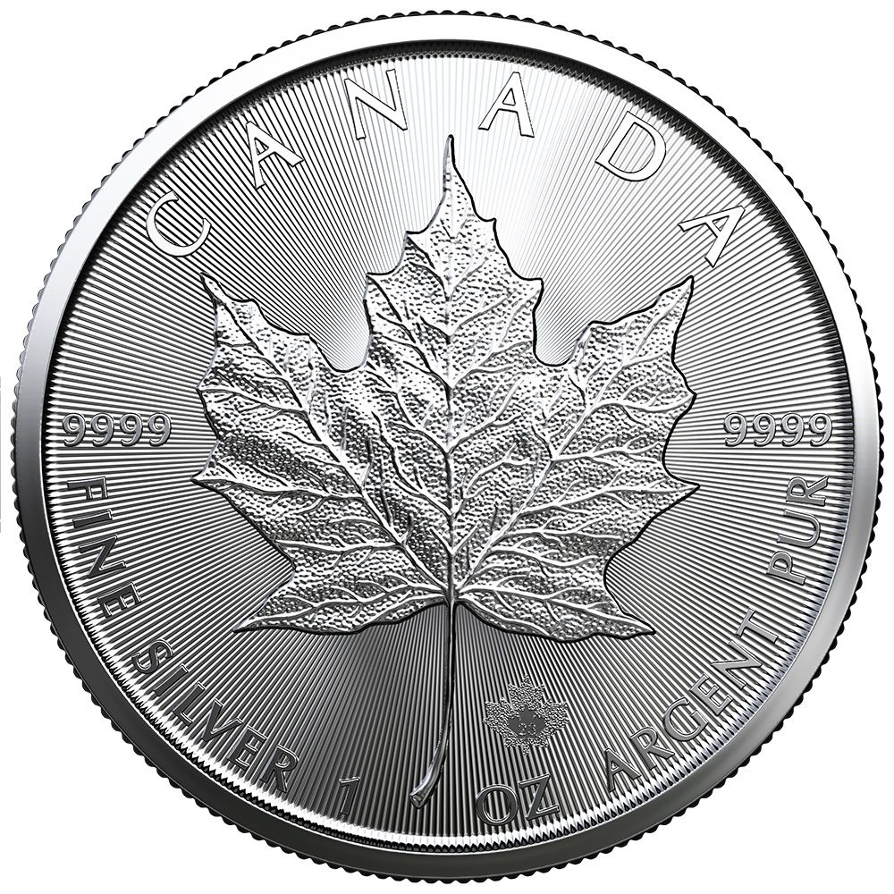 1oz Silver Canadian Maple Leaf (2016)