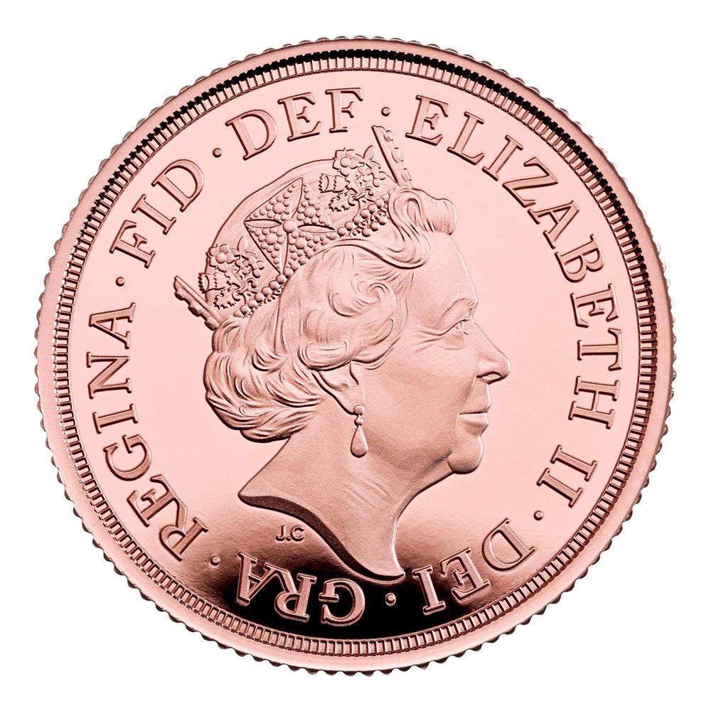 2022 The Piedfort Sovereign Gold Proof Coin-4