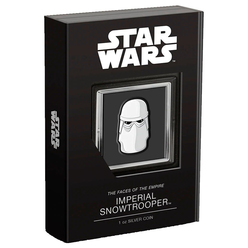 2021 1oz Silver Chibi Coin Coloured - Imperial Snowtrooper 3
