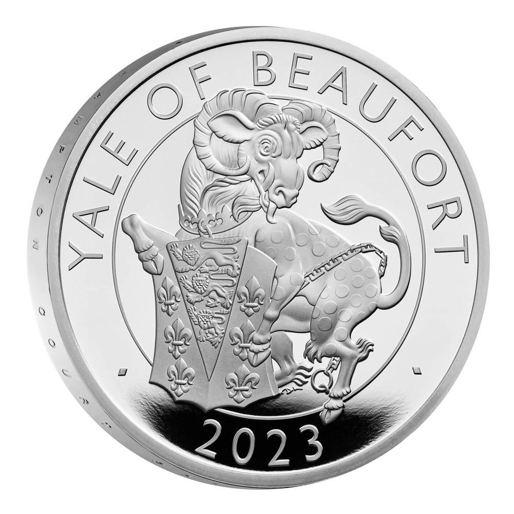 2023 1oz Royal Mint Silver Proof The Yale of Beaufort