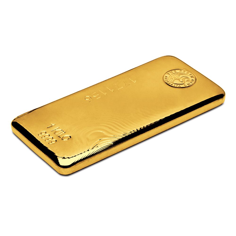 1kg Perth Mint Gold Cast Bar -2