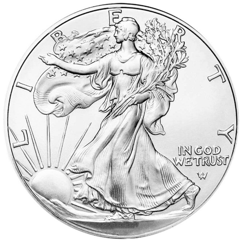 1oz Silver American Eagle (2012) Individual Coin