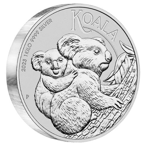 2023 1kg Perth Mint Silver Koala