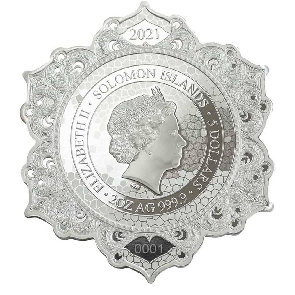 2021 Fish of the 2nd Chakra 2oz Silver Coin PAMP SUISSE