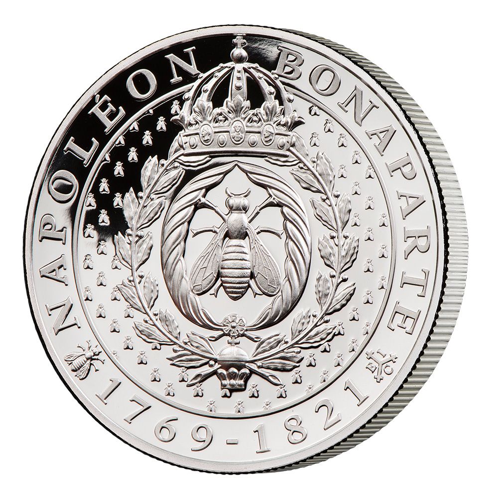 2021 Napoleon Bee 1kg Silver Proof Kilo Coin 1