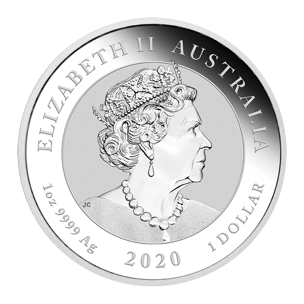 2020 1oz Guardian Lions (Double Pixiu) Silver BU Coin