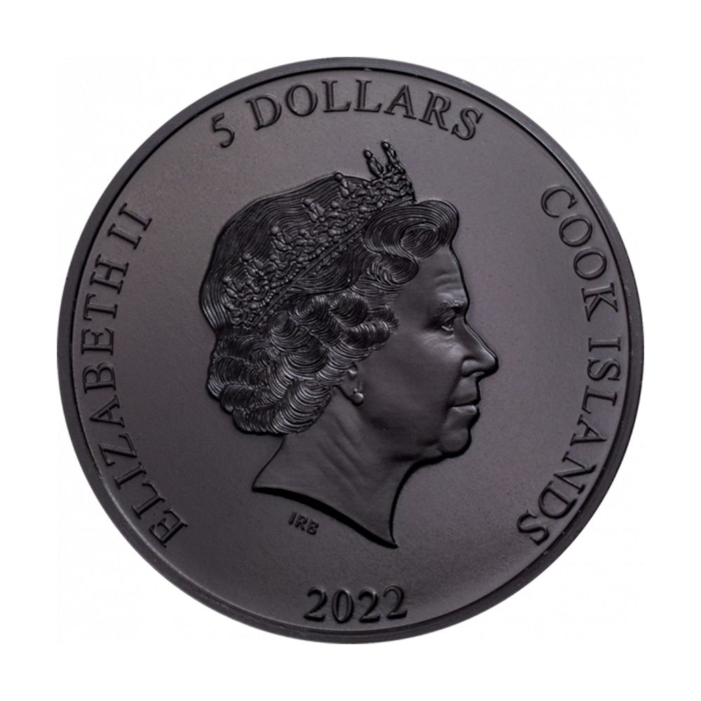 2022 B.H Mayer 1oz Coloured Silver - Iron Maiden 2