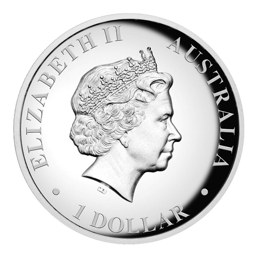 2012 Perth Mint Australian kangaroo 1oz Silver Proof High Relief Coin