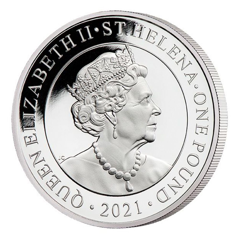 2021 1oz The Modern Chinese Trade Dollar Silver Proof Coin Back