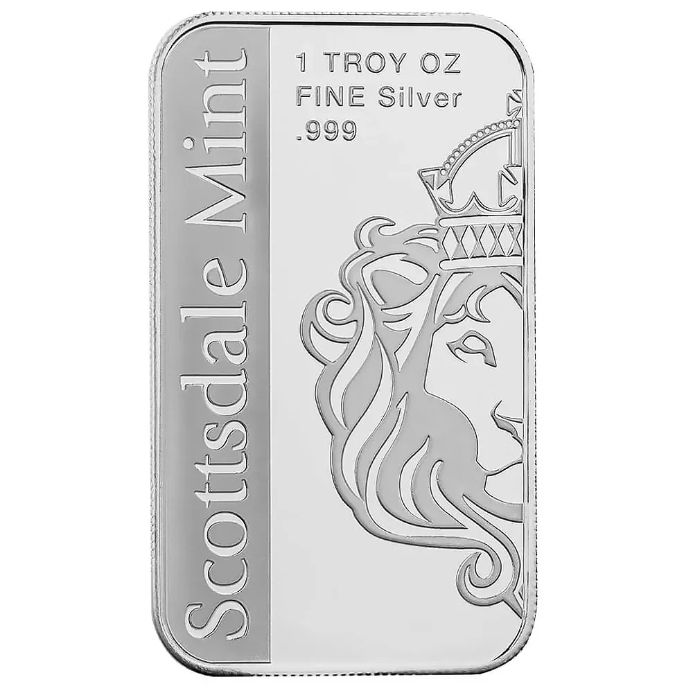 Scottsdale 'Merica Eagle 1 oz .999 Silver Color Bar