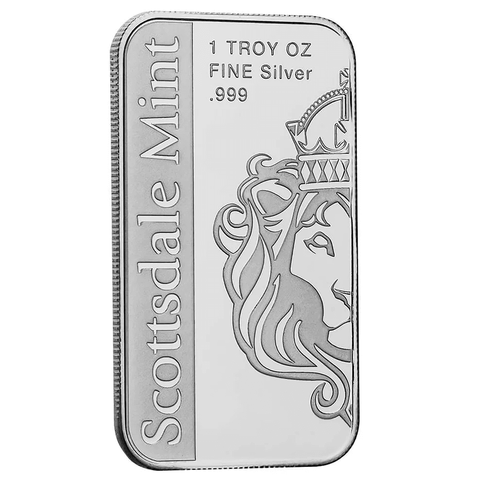 Scottsdale 'Merica Eagle 1 oz .999 Silver Color Bar