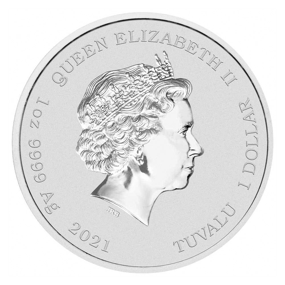 2021 Perth Mint 1oz Simpson Family .9999 Silver Coin in Card Back 2