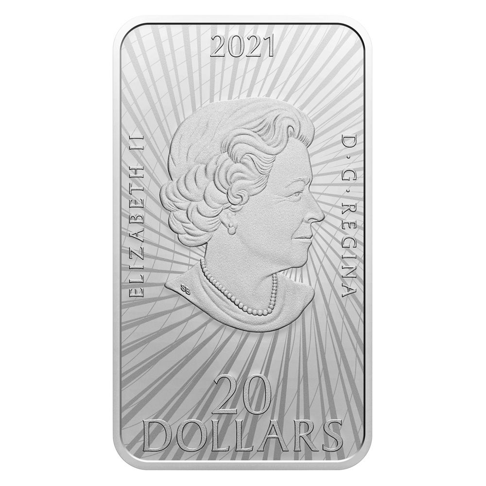 2021 1oz Coloured Silver - Canada's Unexplained Phenomena: The Montreal Incident
