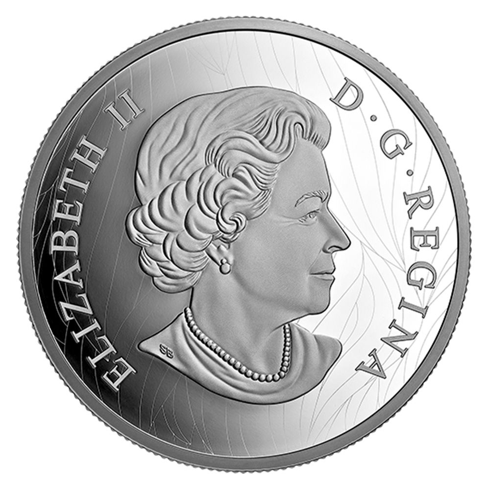 2021 10oz Fine Silver Coin - Wolf Sketch
